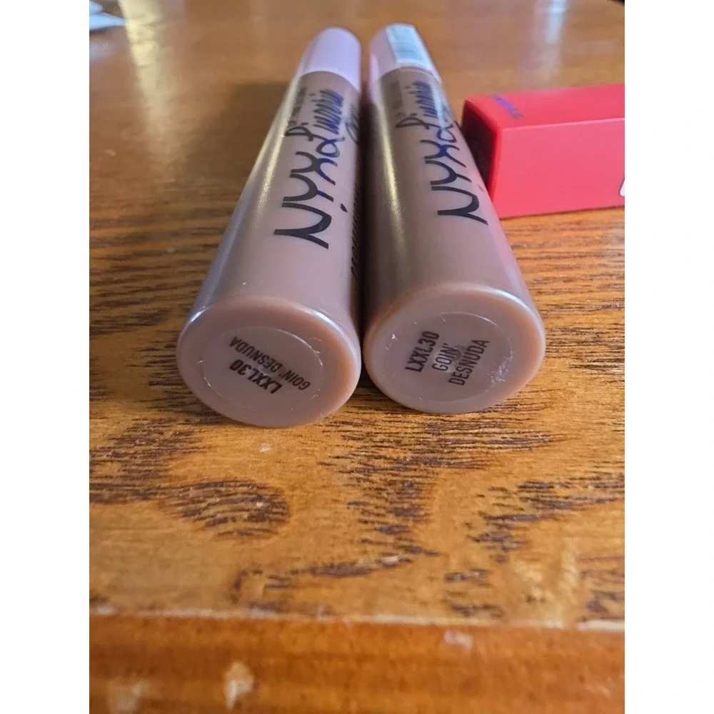 2x Lot NYX Professional Lip Lingerie XXL Matte Liquid Lipstick 